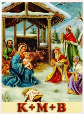 Obrazki religijne Pamiątka Uroczystości Trzech Króli (100 szt.) pomoce duszpasterskie księgarnia religijna e-religijne.pl