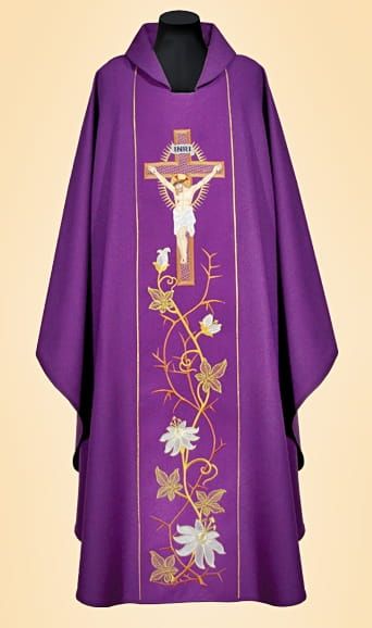Ornat fioletowy haftowany AS-WP e-religijne.pl