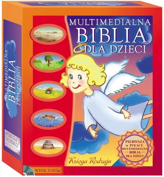 Multimedialna Biblia dla Dzieci. Księga Rodzaju - komputerowe gry religijne dla dzieci