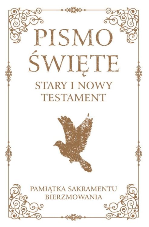 Biblia Poznańska - Pamiątka Bierzmowania