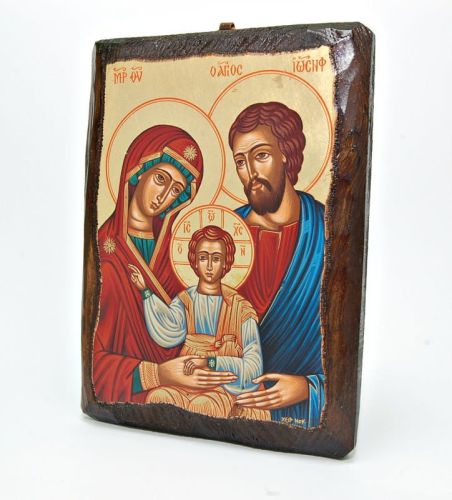 Ikona bizantyjska Święta Rodzina 1A OLW e-religijne.pl