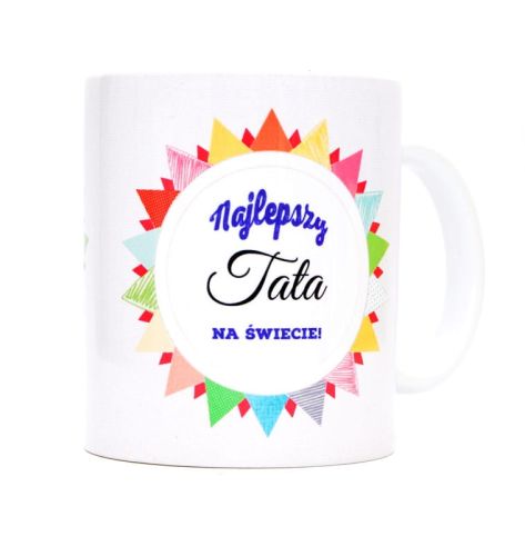 Kubek "Najlepszy TATA na świecie" sklep kubki upominkowe e-religijne.pl