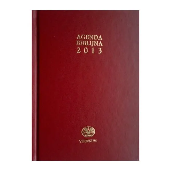Agenda biblijna VERBINUM mała bordowa e-religijne.pl
