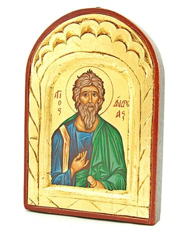 Ikona bizantyjska św. Andrzej Apostoł 13,5 x 19 cm e-religijne.pl