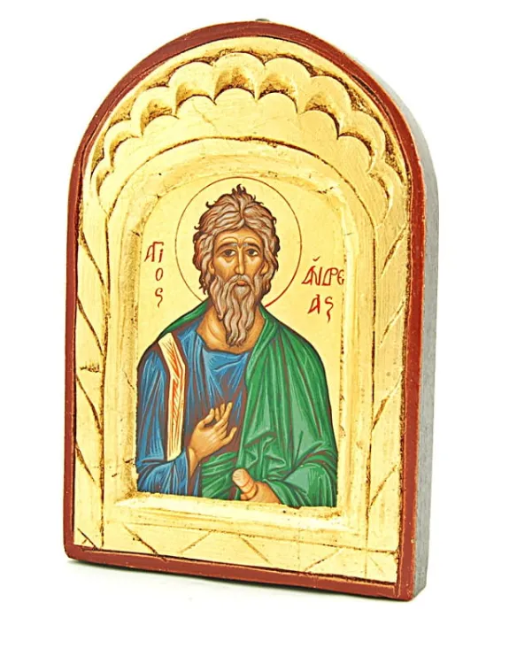 Ikona bizantyjska św. Andrzej Apostoł 13,5 x 19 cm e-religijne.pl