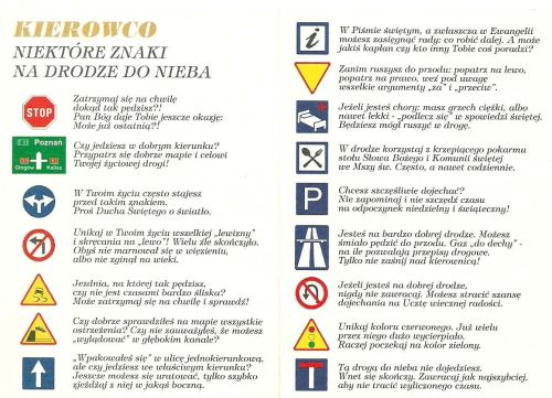 Kodeks kierowcy - św. Krzysztof - Pamiątka poświęcenia pojazdu e-religijne.pl