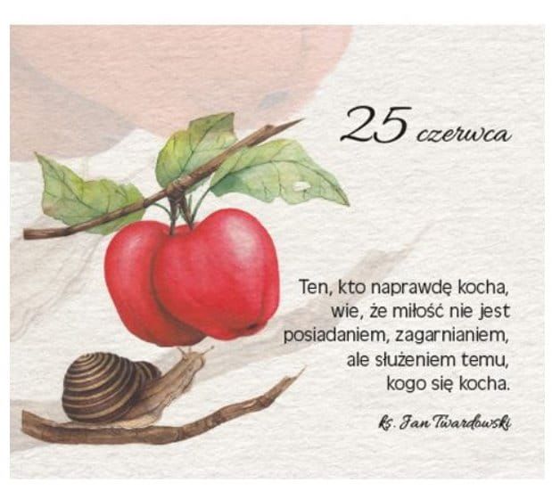 Miłość budzi nadzieję każdego dnia - ks. Jan Twardowski - książka na biurko Edycja Świętego Pawła