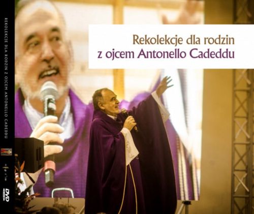 Rekolekcje dla rodzin z Ojcem Antonello Cadeddu. Dwie płyty DVD z zapisem rekolekcji wydawnictwo MIKAEL księgarnia katolicki sklep internetowy