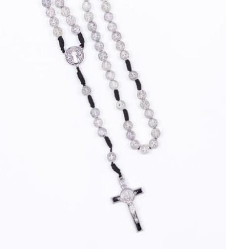 Różaniec z medalików św. Benedykta dewocjonalia sklep z różańcami i medalikami św. Benedykta e-religijne.pl