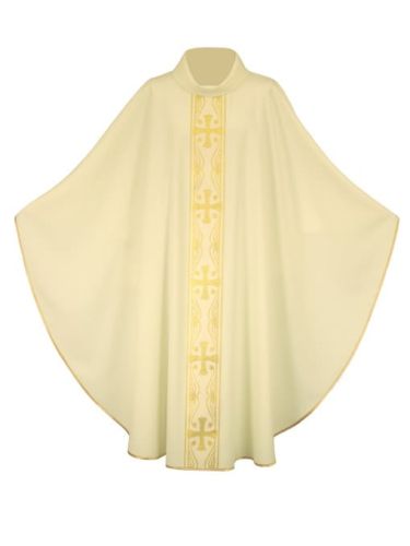 Ornat kremowy 1-070-1 e-religijne.pl