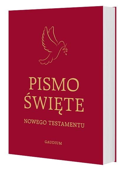 Pismo Święte Nowy Testament z dużą czytelną czcionką dla osób starszych i ze słabszym wzrokiem. Przejrzysty druk - Biblia Tysiąclecia V wydanie - wydawnictwo GAUDIUM religijna księgarnia e-religijne.pl