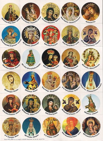 kontrolki na nabożeństwa majowe