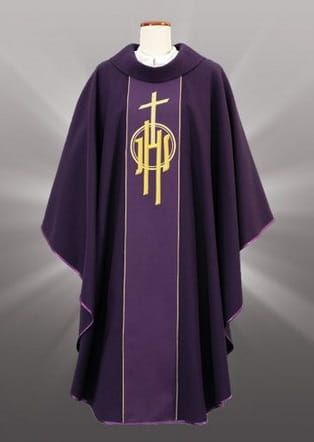 Ornat fioletowy K61 e-religijne.pl