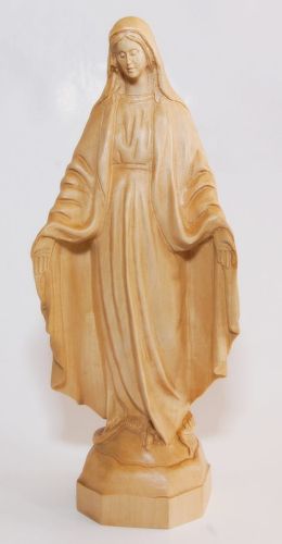 Maryja Niepokalana figura drewniana - wysokość 29 cm e-religijne.pl