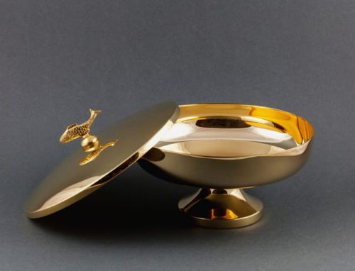 Patena głęboka do koncelebry z przykrywką - 0421 e-religijne.pl