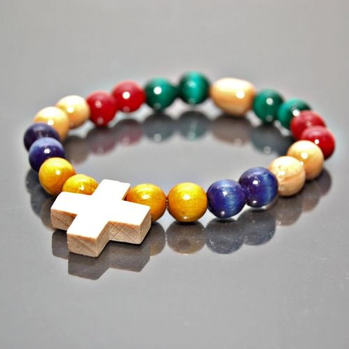 Różaniec bransoletka na rękę misyjna e-religijne.pl