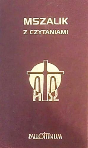 Mszalik z czytaniami na cały rok - format brewiarzowy - Pallotinum - NOWOŚĆ  e-religijne.pl