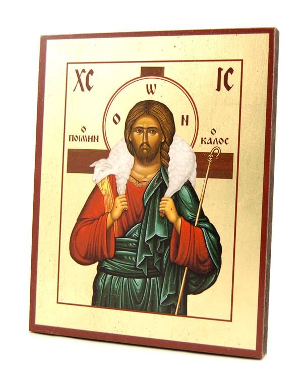 Ikona Jezus Chrystus Dobry Pasterz (VV 20x25)