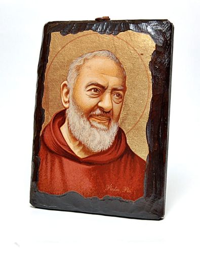 Ikona bizantyjska Święty Ojciec Pio 1A OLW e-religijne.pl