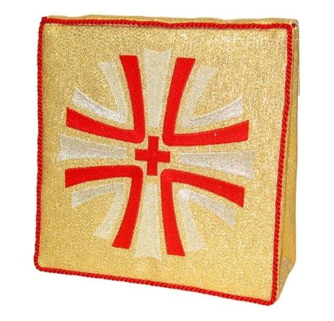 Bursa do chorych haftowana w rozmiarze 15 x 15 cm 9-013-6 sklep artykuły liturgiczne