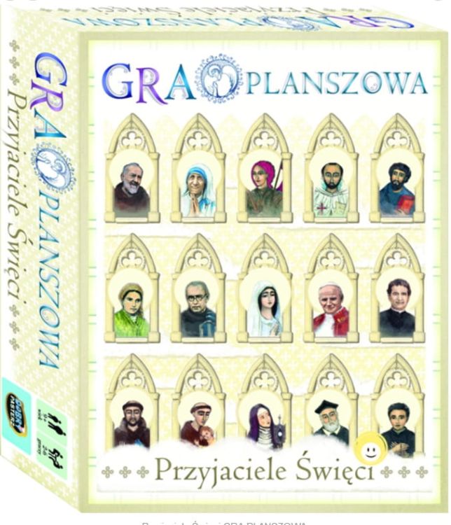 Wydawnictwo Dobry Pasterz: Przyjaciele Święci - GRA PLANSZOWA
