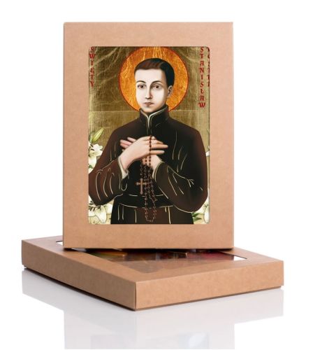  Ikona Świętego Stanisława Kostki 12 x 16 sklep dewocjonalia 