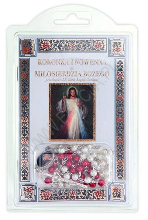 Książeczka z Koronką i nowenną do Miłosierdzia Bożego + różaniec wydawnictwo Edycja św. Pawła księgarnia e-religijne.pl