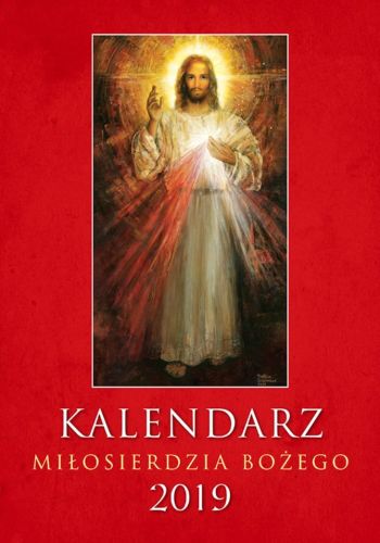 Kalendarz Miłosierdzia Bożego na 2019 - ścienny księgarnia chrześcijańska e-religijne.pl