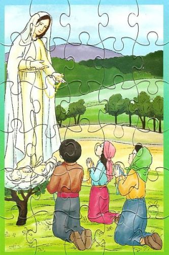 Tajemnica Fatimy - sprawdziany kontrolki na nabożeństwa majowe