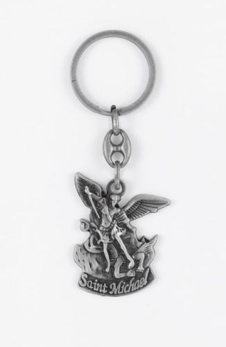 Brelok do kluczy ze Świętym Michałem Archaniołem  sklep chrześcijański e-religijne.pl