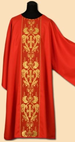 Dalmatyka czerwona AS347 e-religijne.pl