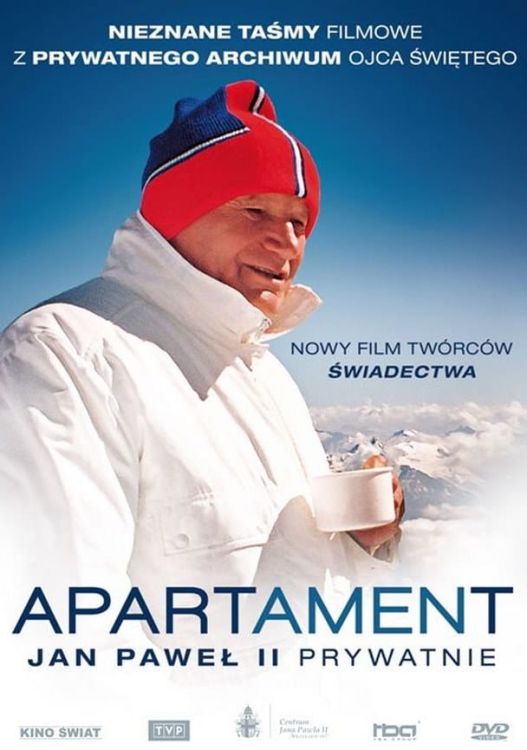 DVD Apartament. Jan Paweł II prywatnie - film na DVD - filmy katolickie na DVD - sklep chrześcijański e-religijne.pl