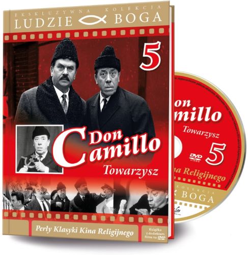 Film DON CAMILLO Towarzysz - Perły Klasyki Kina Religijnego [płyta DVD] księgarnia chrześcijańska e-religijne.pl sklep z filmami religijnymi