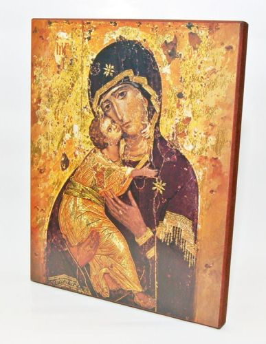 Ikona Matka Boża Włodzimierska Moskwa, XII w. - reprodukcja ikony e-religijne.pl
