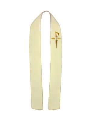 Stuła kremowa haftowana 4-133-1 e-religijne.pl