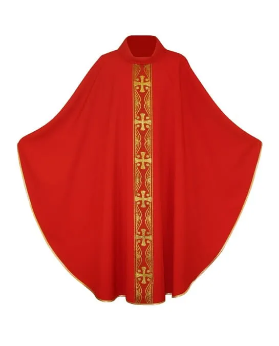 Ornat czerwony 1-070-2 e-religijne.pl