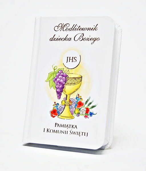 Modlitewnik dziecka Bożego - Pamiątka I Komunii biały e-religijne.pl