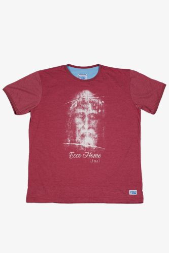 SKLEP RELIGIJNY: Koszulka dla mężczyzny "Ecce Homo" - dawaj świadectwo o swojej wierze tam gdzie jesteś - e-religijne.pl
