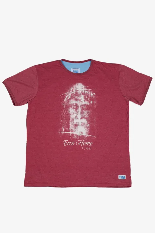 SKLEP RELIGIJNY: Koszulka dla mężczyzny "Ecce Homo" - dawaj świadectwo o swojej wierze tam gdzie jesteś - e-religijne.pl