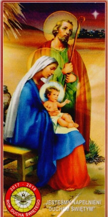 Kolędowe obrazki na Rok Ducha Świętego 2017/2018 (200 sztuk) chrześcijański sklep e-religijne.pl