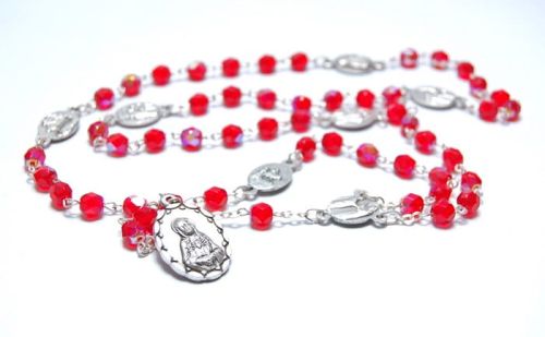 Różaniec koronka do Matki Bożej Bolesnej - Siedmiu Boleści Maryi z Kibeho