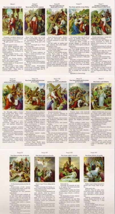 Droga Krzyżowa - folder składany e-religijne.pl