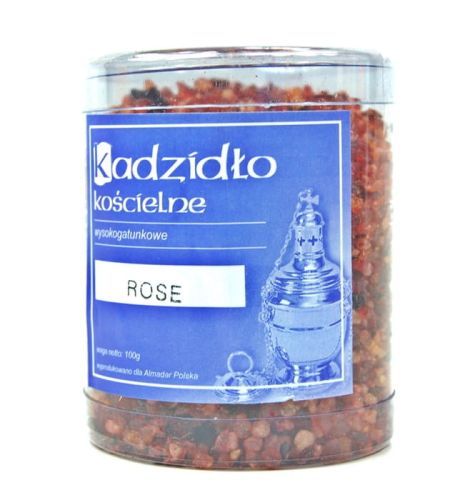 Kadzidło kościelne żywiczne RÓŻA 100 g e-religijne.pl