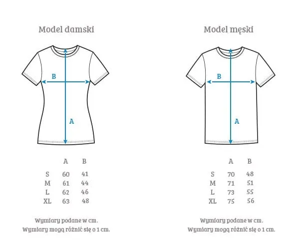 Koszulka religijna damska "Nie lękajcie się iść pod prąd" e-religijne.pl