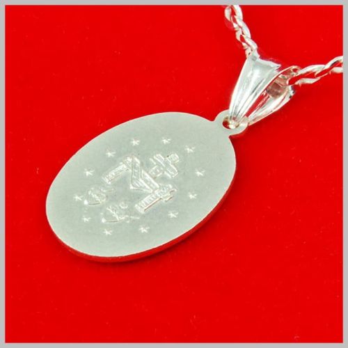 Srebrny Cudowny Medalik MD0140 sklep z dewocjonaliami e-religijne.pl