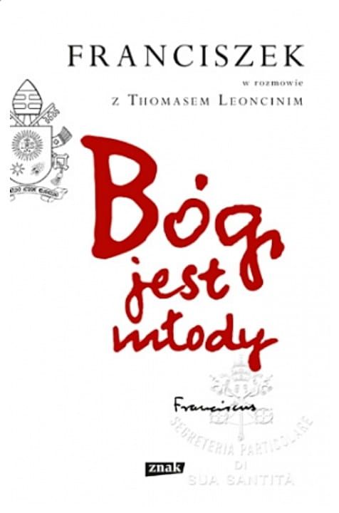 Książka Bóg jest młody - papież Franciszek wydawnictwo ZNAK - księgarnia chrześcijańska e-religijne.pl