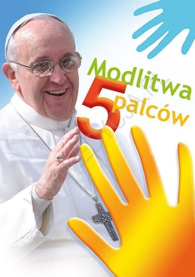 Pocztówka "Modlitwa 5 palców"