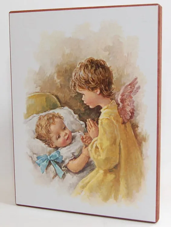 Anioł Stróż - obrazek na desce - B e-religijne.pl