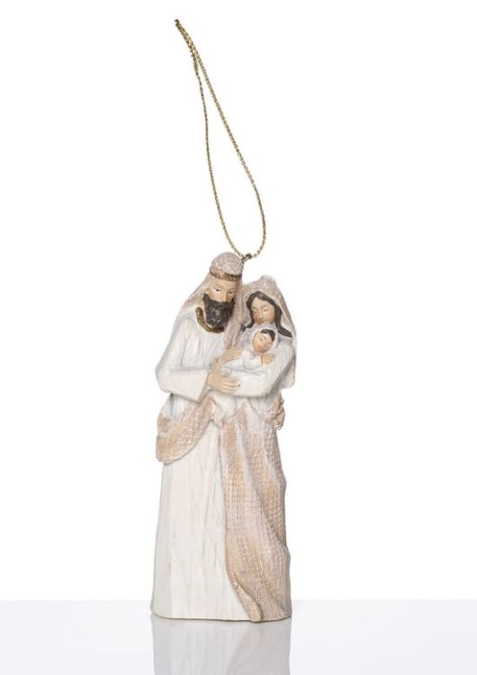 Zawieszka - figurka św. Rodziny 13 cm HK8060 księgarnia chrześcijańska e-religijne.pl