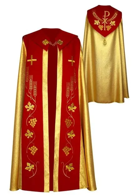 kapa złota haftowana - e-religijne katolicki sklep